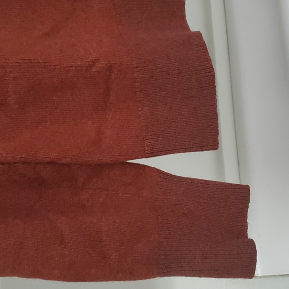 Banana Republic XL Flipucci Mens Swester Rust Color Fine Italian Yarn Wool Sim - Picture 6 of 13